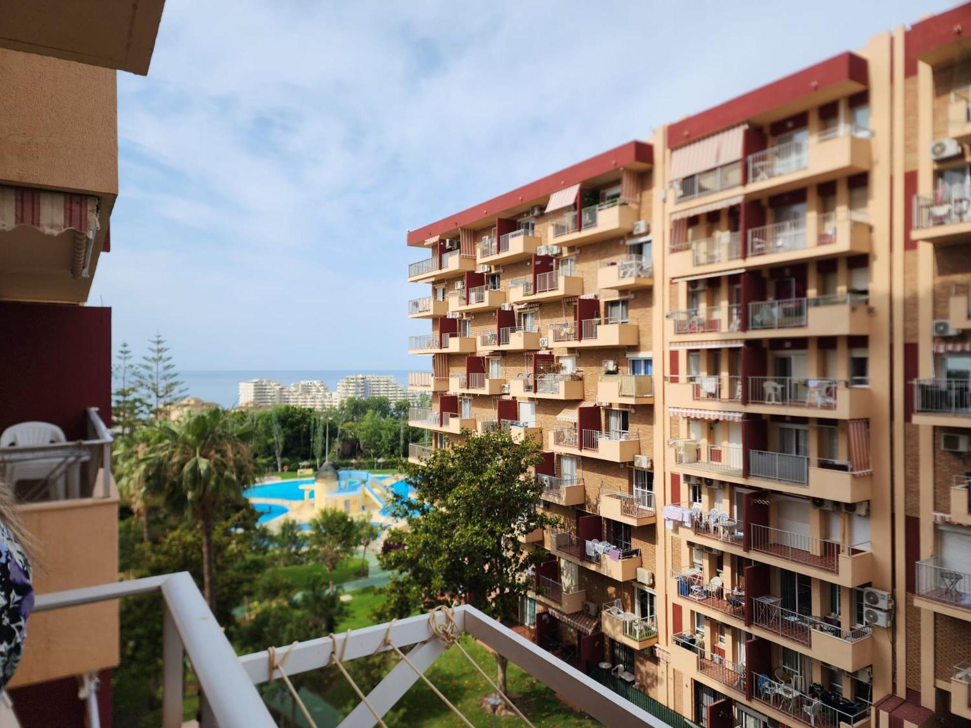 Benalmadena Minerva 401 Estudio Con Gran Piscina Y Parque Acuatico Экстерьер фото